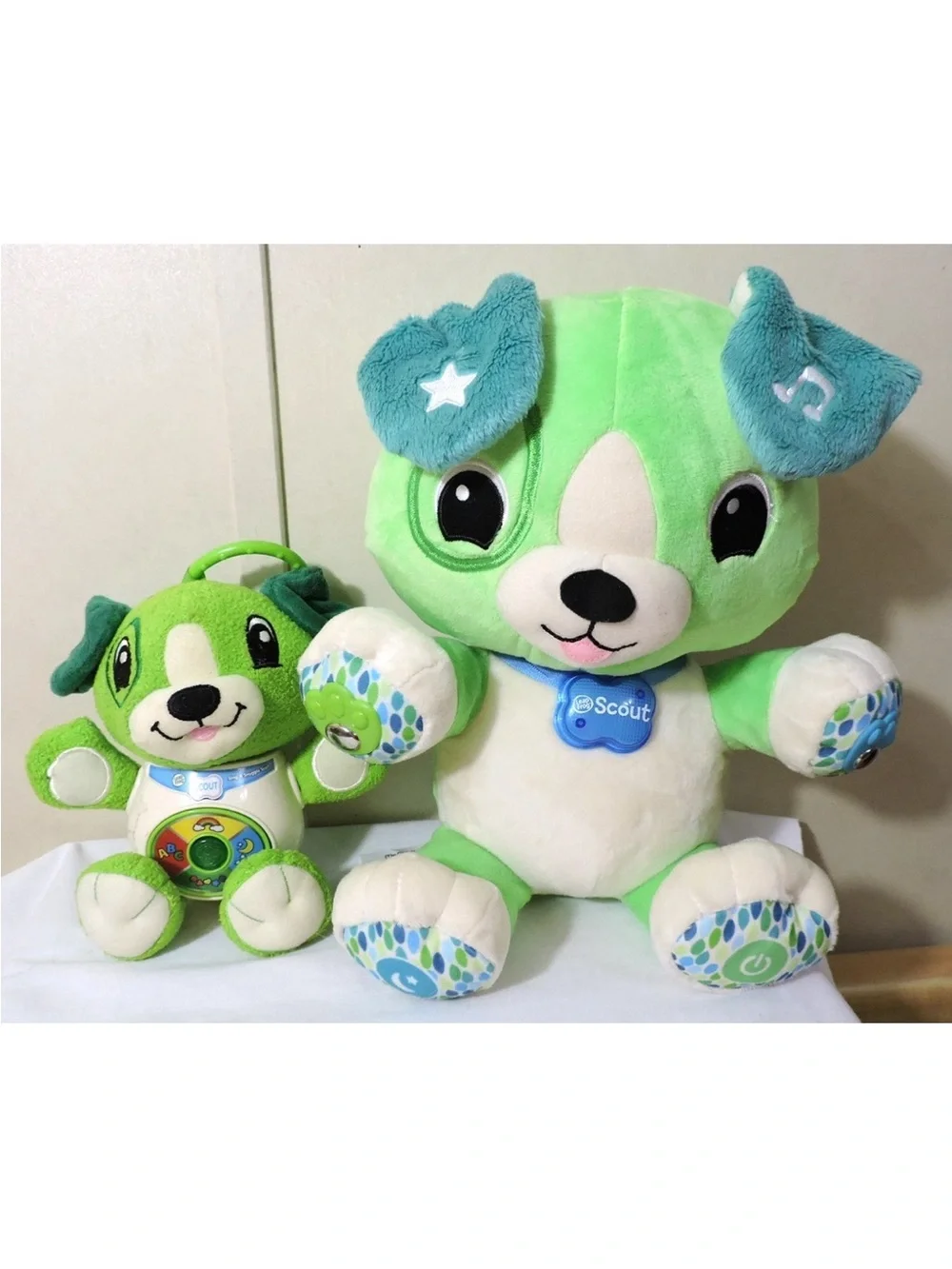 My Pal Scout Smarty Paws & Sing & Snuggle Leap Frog Puppy Interactive Plush work